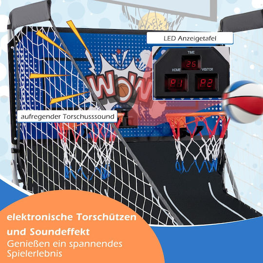 Costway Outdoor Basketball Hoop with Stand & Ball