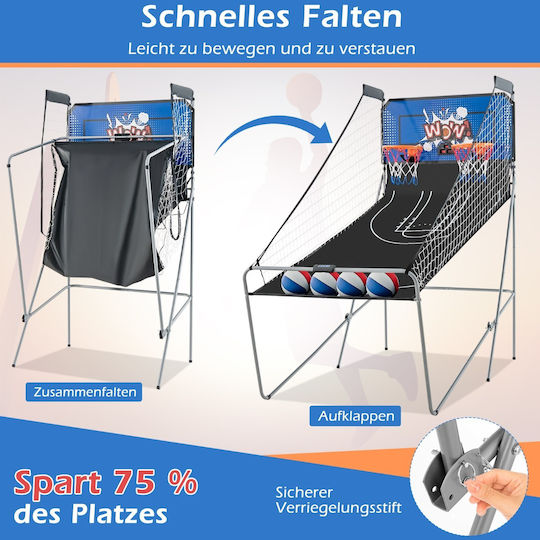 Costway Outdoor Basketball Hoop with Stand & Ball