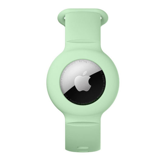 Silikonarmband Apple Airtag Grün
