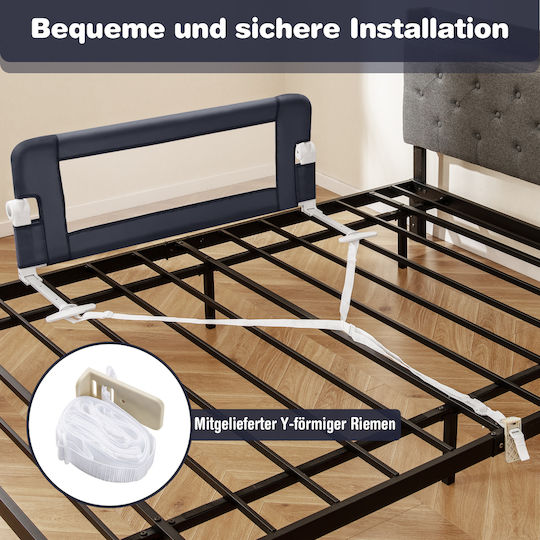Costway Bed Rails in Gray Color 105x42cm 1pcs