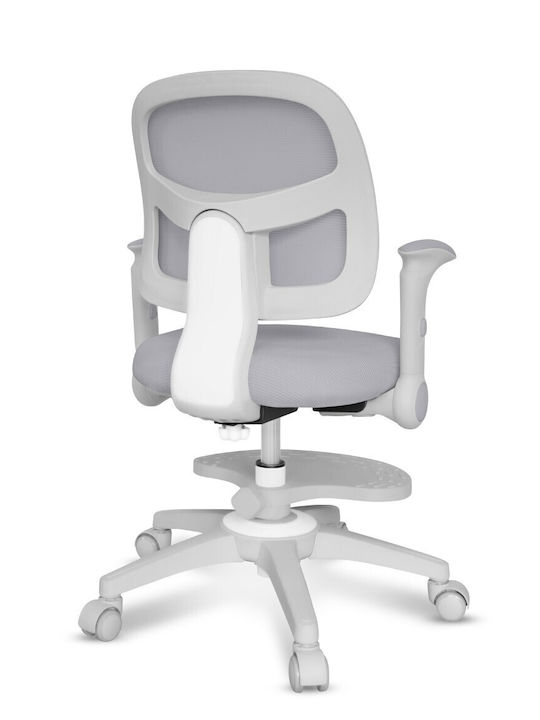 Desk Chair with Armrests Gray