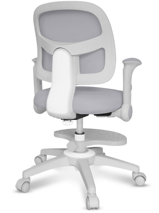 Desk Chair with Armrests Gray