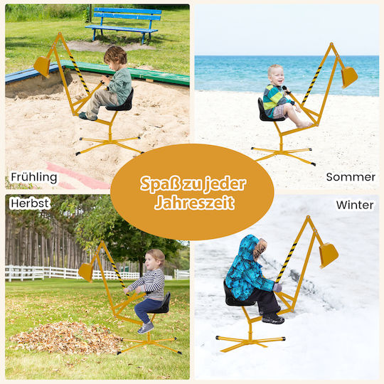 Kinderfahrzeuge mit Traktor-Design Beige Für 3+ Jahre