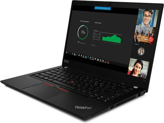 Lenovo ThinkPad T14 Gen 2 (AMD) 14" IPS (Ryzen 5 Pro-5650U/16GB/256GB SSD/W10 Pro) Черно (UK Клавиатура)