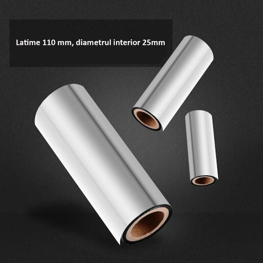Invisibil Uv Banda Galbenă pentru Puncte de Tăiere Lățime 110 Mm Diametru 25 Mm