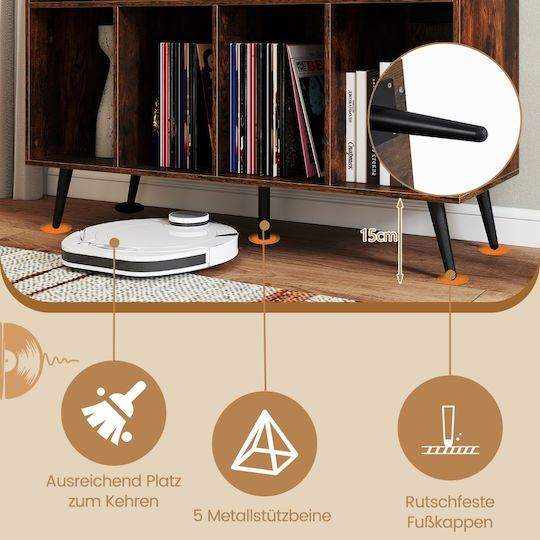 Costway Мебел за Hi-Fi Кафяв