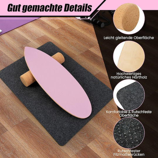 Costway Disc de Echilibru Roz 1buc