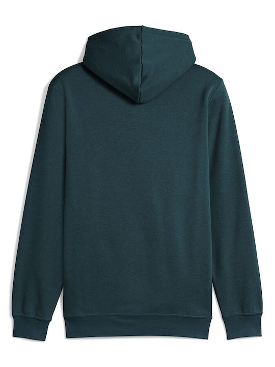 Ess Small Sweatshirt mit Kapuze Petrol Blau