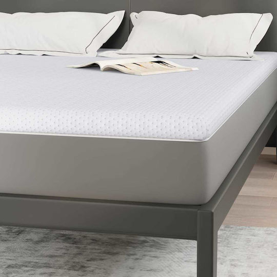 vidaXL Mattress Topper Double Polyester 140x190x6cm