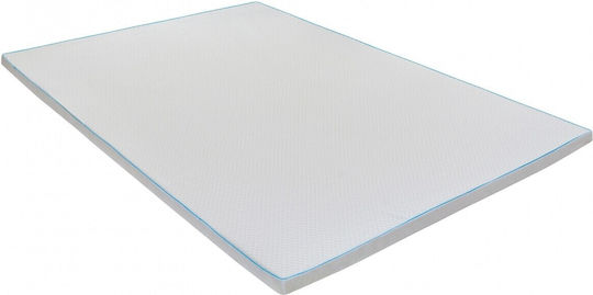 Green Future Ανώστρωμα Argentum Therapy Ημίδιπλο Memory Foam με Αποσπώμενο Κάλυμμα 120x190εκ.