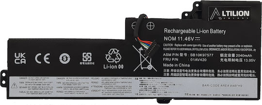 Батерия 01av420 01av419 01av421 Lenovo ThinkPad T470 T480 A475 A485