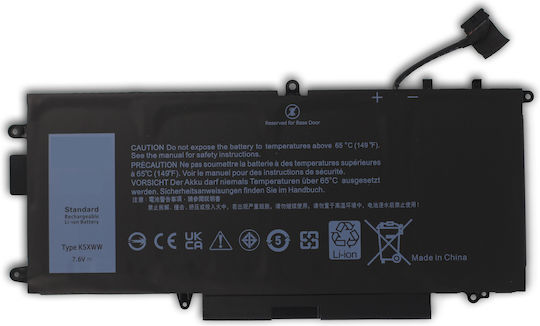 Батерия K5xww Dell Latitude 5289 7389 7390 2 1