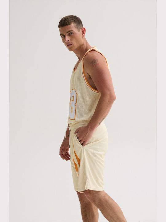 Herrenshorts Gelb