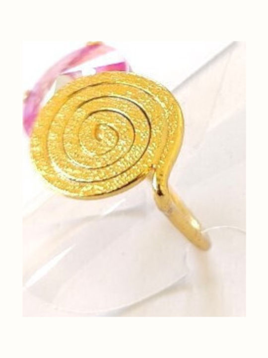 Loua Jewels Ring with Stones Gold Plated