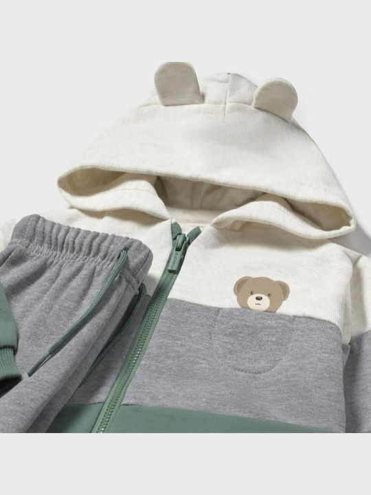 Kids Sweatpants Set Green 3pcs