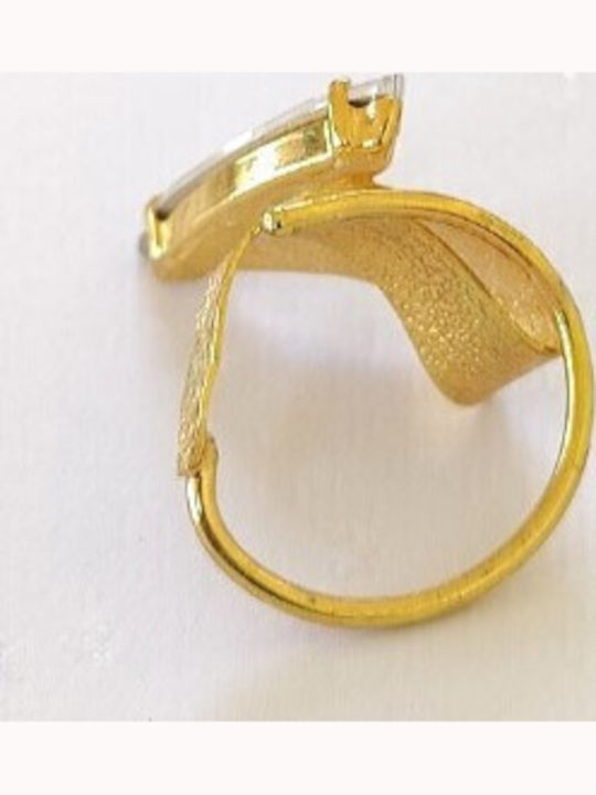 Loua Jewels Ring with Stones Gold Plated