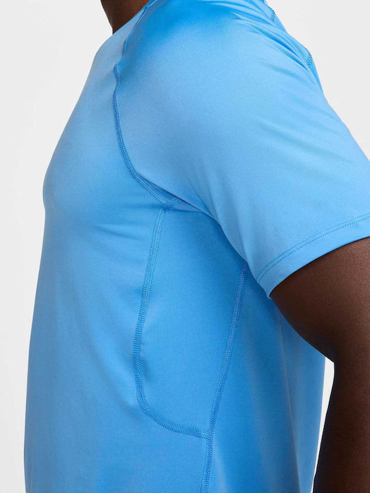 Pro Dri-Fit Αθλητική Μπλούζα Κοντομάνικη Blue