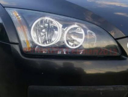 Στεφάνι Angel Eye Φαναριού Αυτοκινήτου 12V Ford Focus 2004-2008 Λευκό Χρώμα