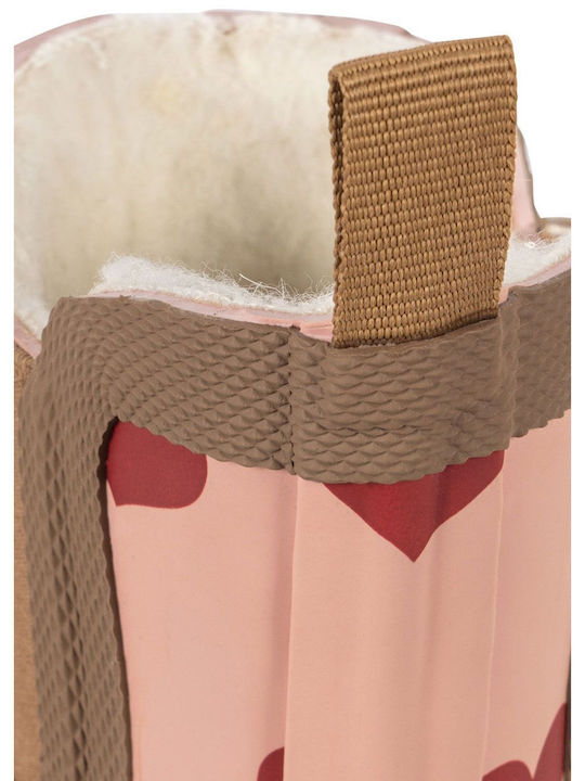 Kids Wellies with Internal Lining Pink