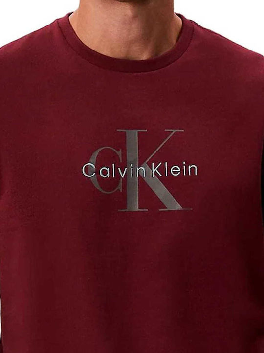 T-shirt Μπορντό