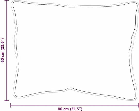vidaXL Bettdecken-Set Doppelbett mit Microfiber-Füllung 200x200cm White 3Stück