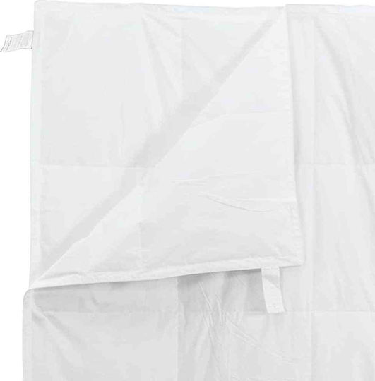 vidaXL Bettdecken-Set Einzelbett Daunen 135x220cm White 2Stück