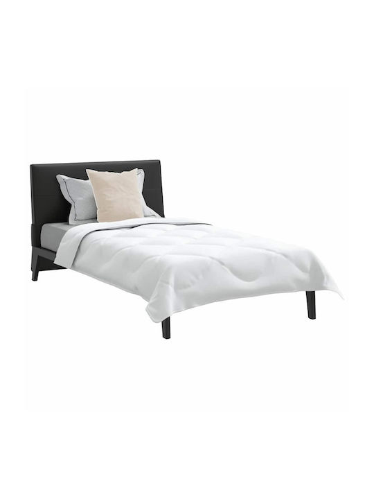 vidaXL Комплект Пухено Единично с Пълнеж Microfiber 140x220бр Бял 2бр