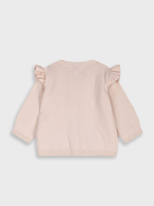Kids Cardigan Knitted Powder