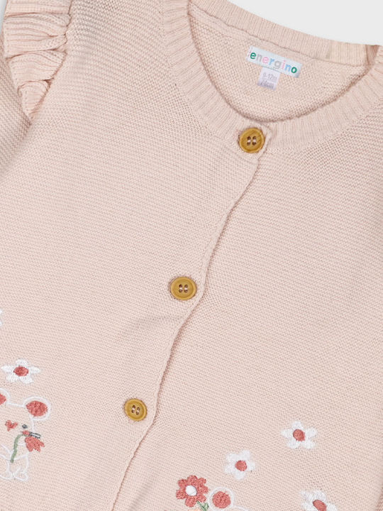 Kids Cardigan Knitted Powder