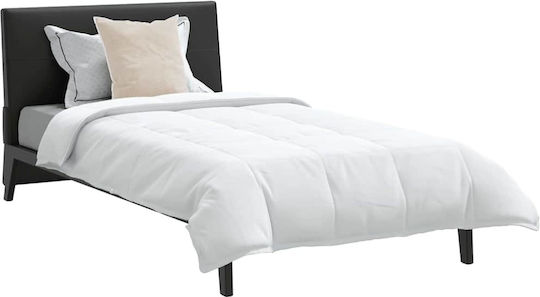 vidaXL Bettdecken-Set Einzelbett Daunen 155x220cm White 2Stück