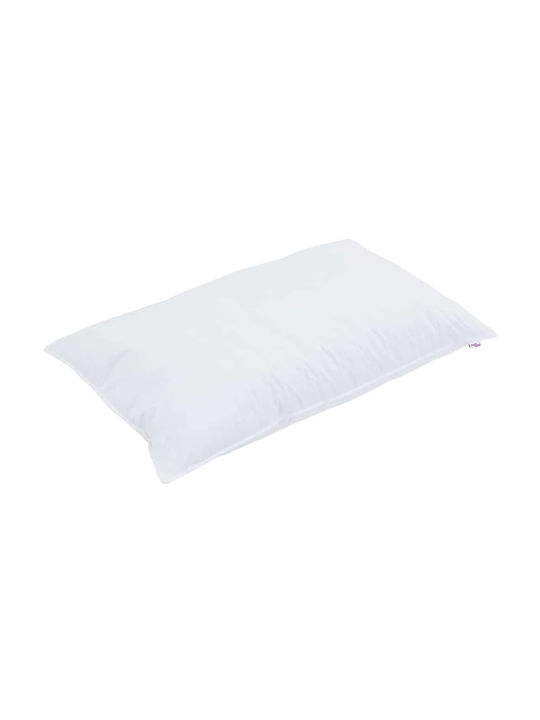 vidaXL Set Pilotă Single cu Umplutură Microfiber 135x200cm Alb 2buc