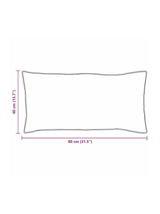 vidaXL Set Pilotă Single cu Umplutură Microfiber 135x200cm Alb 2buc