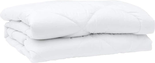 vidaXL Duvet Set Queen with Microfiber Filling 240x220cm White 3pcs