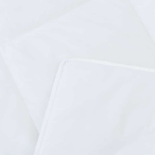 vidaXL Σετ Πάπλωμα Υπέρδιπλο με Γέμιση Microfiber 240x220εκ. Λευκό 3τμχ