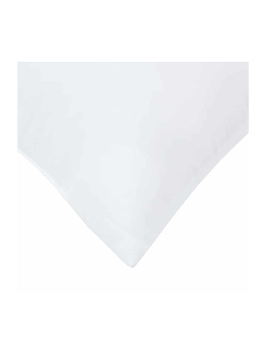 vidaXL Set Pilotă Dublu cu Umplutură Microfiber 200x200cm Alb 3buc