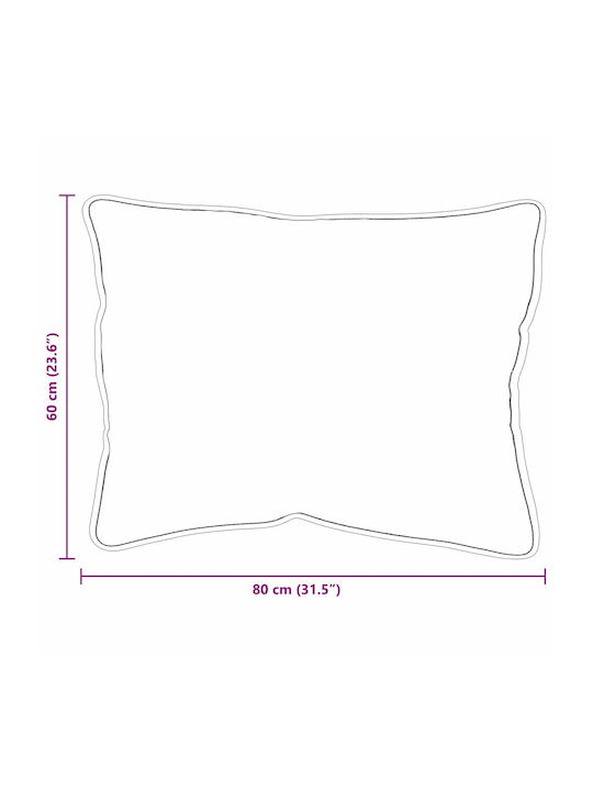 vidaXL Bettdecken-Set Doppelbett mit Microfiber-Füllung 200x220cm White 3Stück