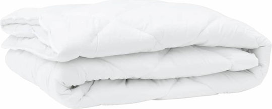 vidaXL Σετ Πάπλωμα Υπέρδιπλο με Γέμιση Microfiber 240x220εκ. Λευκό 3τμχ