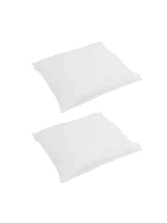 vidaXL Bettdecken-Set Doppelbett mit Microfiber-Füllung 200x220cm White 3Stück
