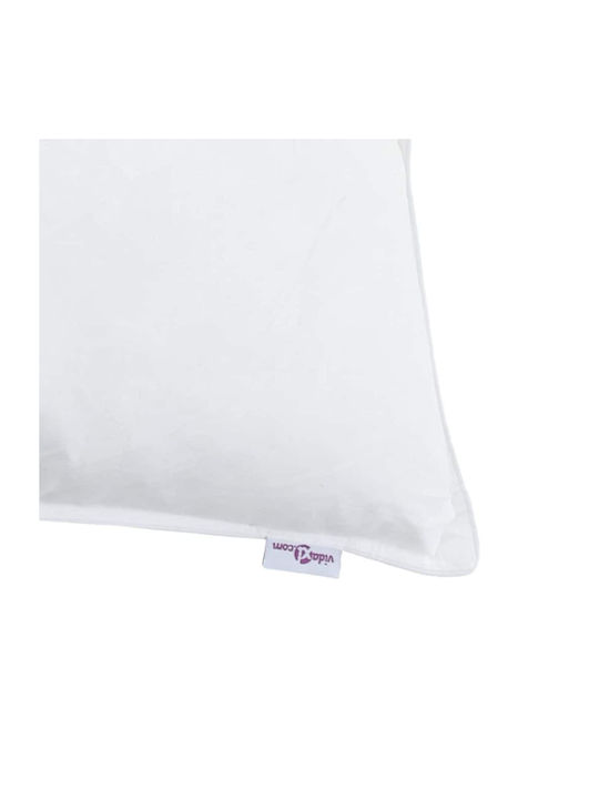 vidaXL Bettdecken-Set Doppelbett mit Microfiber-Füllung 200x200cm White 3Stück