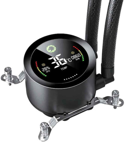 GameMax IceBurg 360 Digital AIO CPU Liquid Cooling With 3 120mm Fans And ARGB Lighting