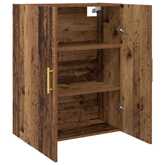 vidaXL Ντουλάπι Μπάνιου 69.5x34x90cm Καφέ