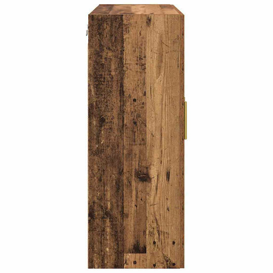 vidaXL Ντουλάπι Μπάνιου 69.5x34x90cm Καφέ
