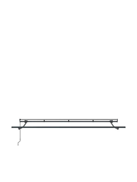 vidaXL Zelt Terrasse mit LEDs Blau 3.5x2m
