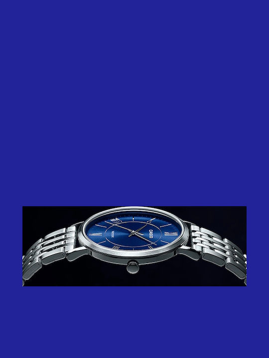 Casio Collection Ρολόι Μπαταρίας με Μεταλλικό Μπρασελέ Casio Collection Ρολόι Μπαταρίας με Μεταλλικό Μπρασελέ