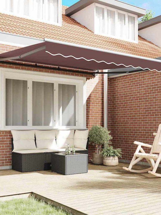 vidaXL Tenda-Rahmen Terrasse 3.5x2.5m