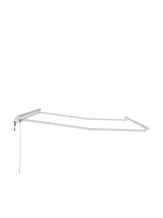 vidaXL Τέντα Βεράντας Λευκή 3.5x2.5m