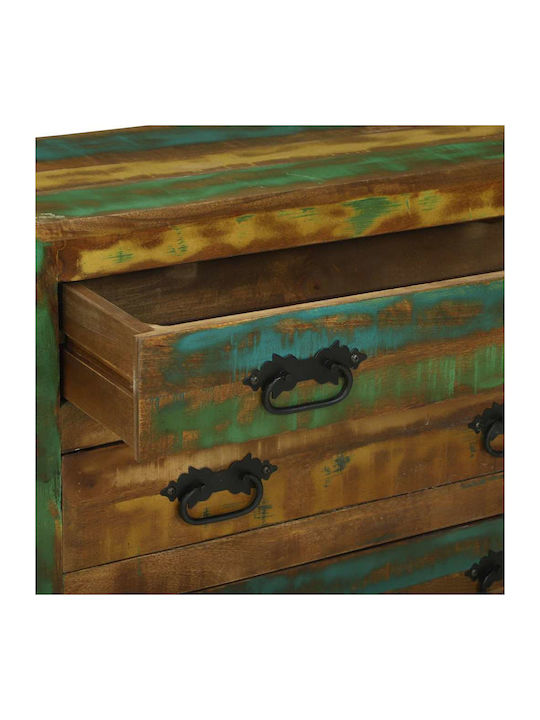 Sideboard made of Solid Wood with Drawers Brown 80x30x65cm