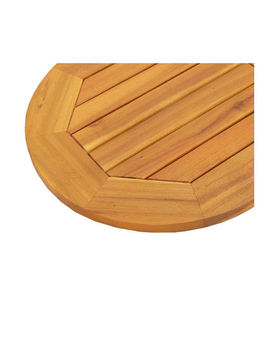 vidaXL Table Surface made of Solid Wood Acacia 80x40x2.2cm 4108098 1pcs