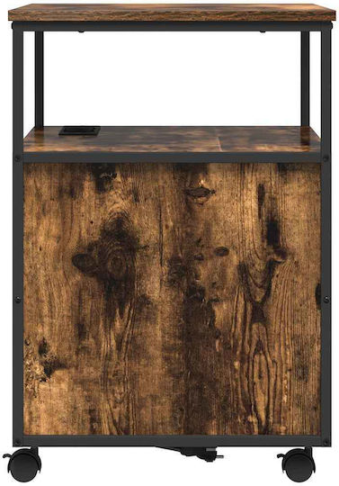 Ντουλάπι Γραφείου από Ξύλο & Μέταλλο 60x46x67cm