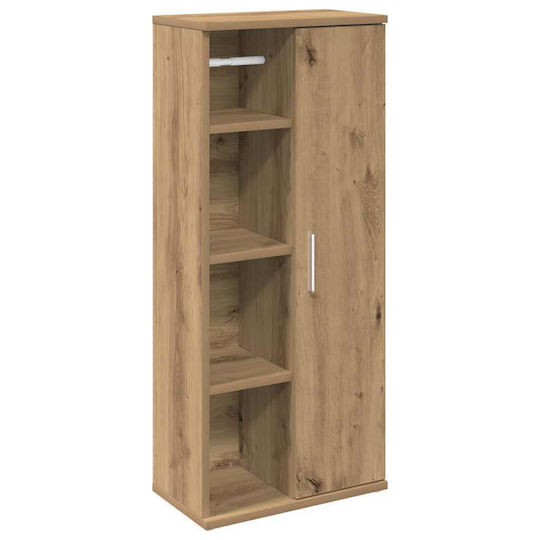 vidaXL Ντουλάπι Μπάνιου 39x22x90cm Δρυς